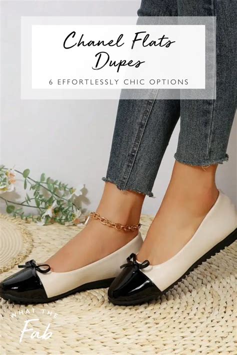 best chanel flat dupes|chanel flats dupe outfit.